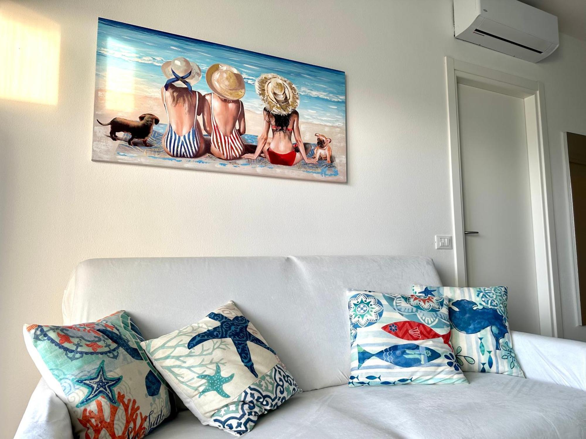 Beach Front Apartment Sabbiadoro Линьяно-Саббьядоро Экстерьер фото